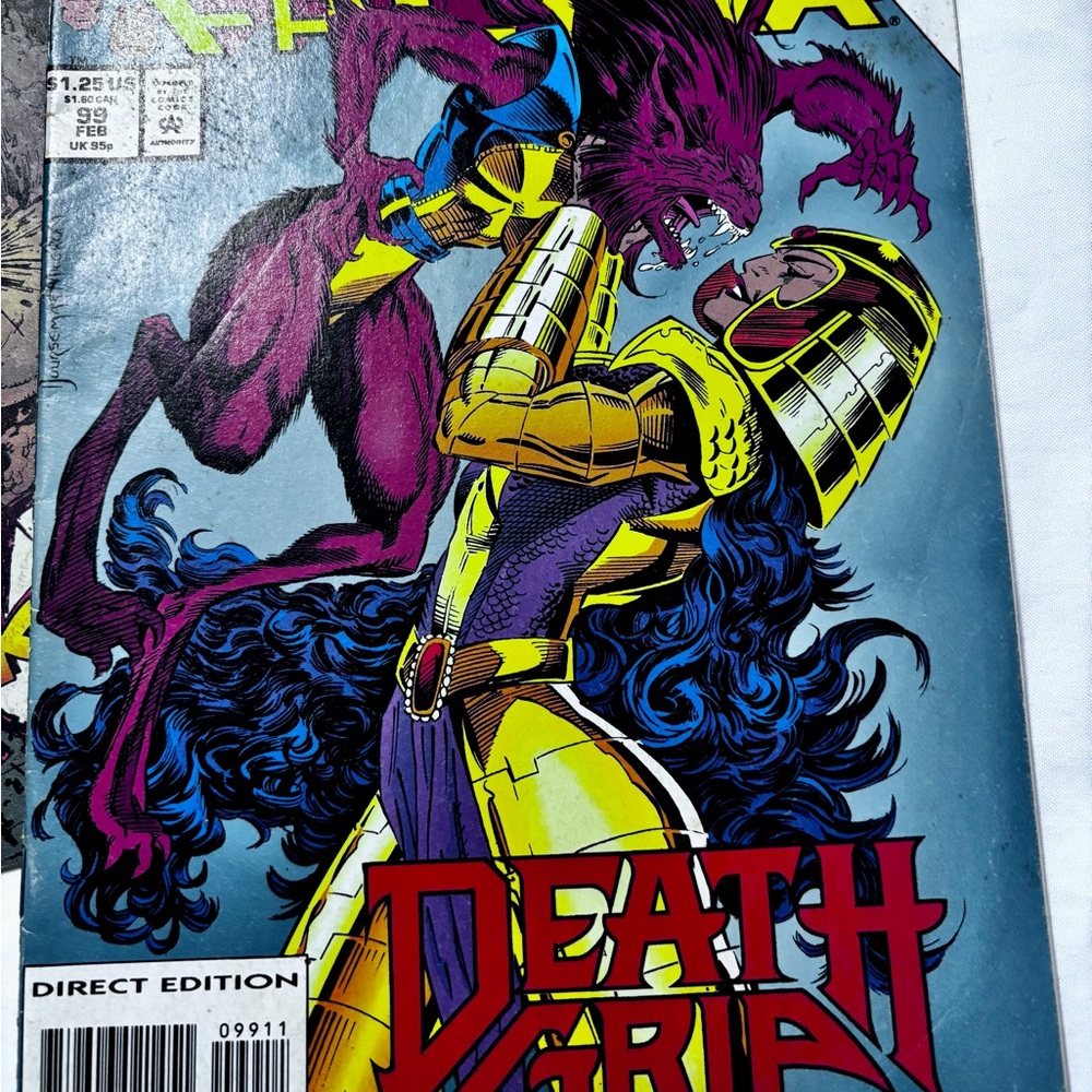 Vintage 1989 -1999 Comic Books  X-Men Doom,&X-Factor